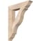 Ekena Millwork Funston Traditional Smooth Bracket, Douglas Fir, 5 1/2"W x 30"D x 38"H BKT06X30X38FST01SDF - alternate 1